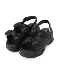 Couture Brooch / クチュールブローチ サンダル | ノットリボン厚底スポーツサンダル