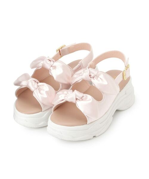 Couture Brooch / クチュールブローチ サンダル | ノットリボン厚底スポーツサンダル | 詳細1
