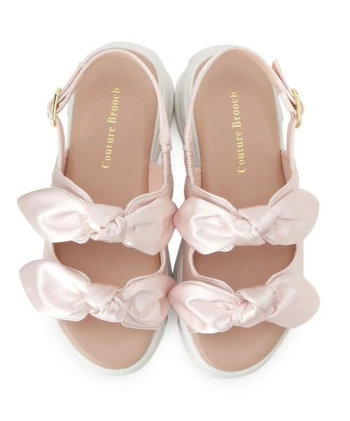 Couture Brooch / クチュールブローチ サンダル | ノットリボン厚底スポーツサンダル | 詳細4