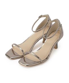 Couture Brooch / クチュールブローチ サンダル | メタリックヒールサンダル