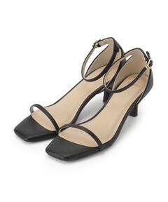 Couture Brooch / クチュールブローチ サンダル | メタリックヒールサンダル