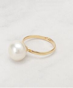 Couture Brooch / クチュールブローチ リング | 淡水パール一粒リング