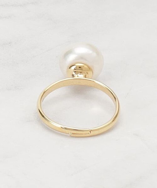 Couture Brooch / クチュールブローチ リング | 淡水パール一粒リング | 詳細2