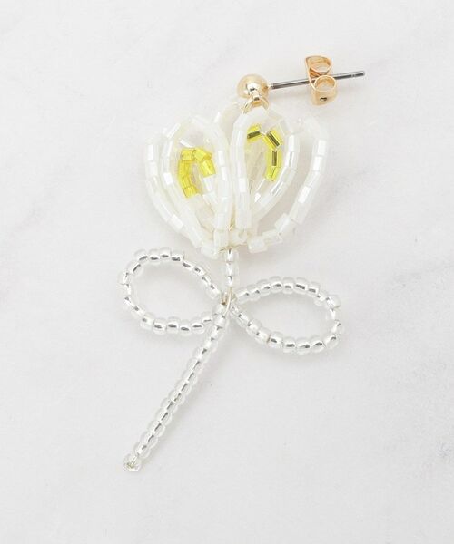 Couture Brooch / クチュールブローチ ピアス・イヤリング | フラワービーズピアス | 詳細2