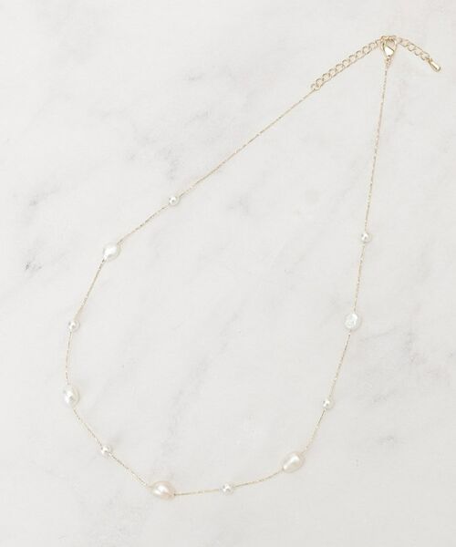 Couture Brooch / クチュールブローチ ネックレス・ペンダント・チョーカー | 淡水パールMIXネックレス | 詳細1
