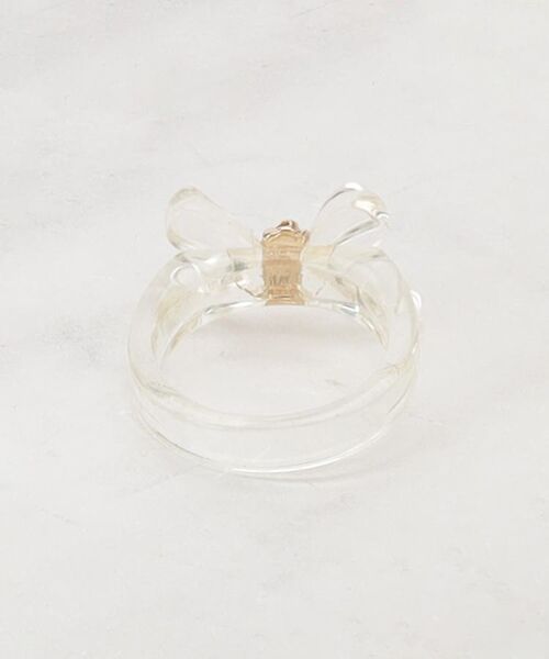 Couture Brooch / クチュールブローチ リング | クリアリボンリング | 詳細2