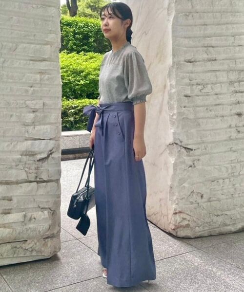 Couture Brooch / クチュールブローチ ニット・セーター | 【上品な透け感・通勤】シアーシャーリングニットトップス | 詳細22