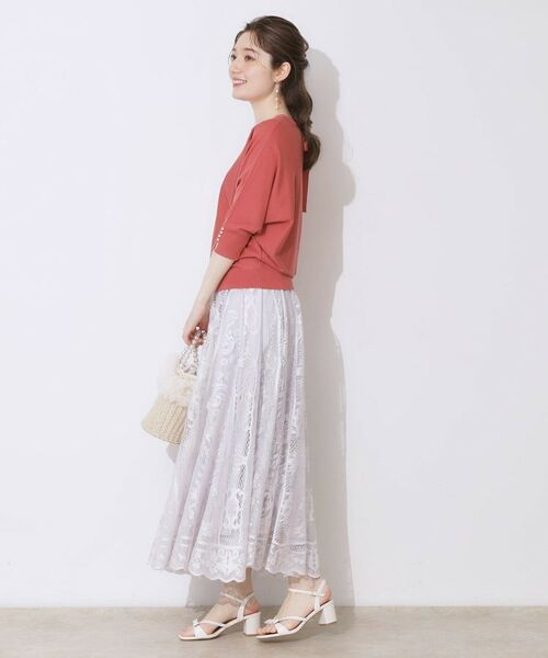 Couture Brooch / クチュールブローチ ニット・セーター | 前後2WAYサマードルマンニット | 詳細10