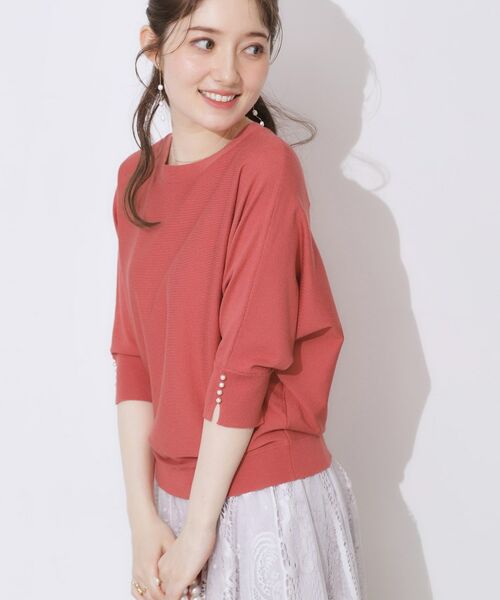 Couture Brooch / クチュールブローチ ニット・セーター | 前後2WAYサマードルマンニット | 詳細12