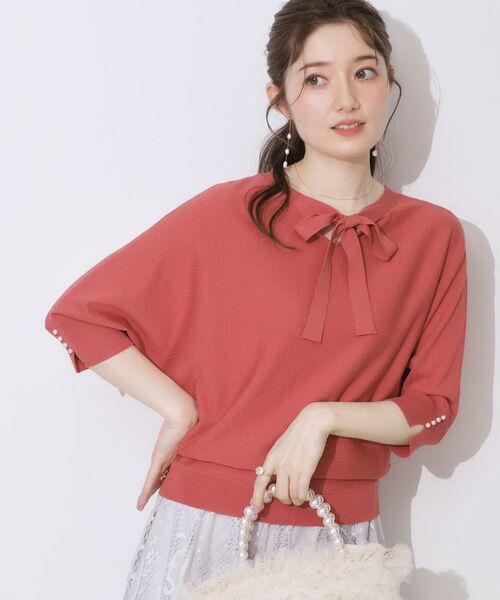 Couture Brooch / クチュールブローチ ニット・セーター | 前後2WAYサマードルマンニット | 詳細15