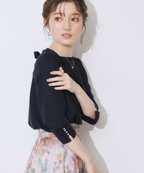 Couture Brooch / クチュールブローチ ニット・セーター | 前後2WAYサマードルマンニット | 詳細22