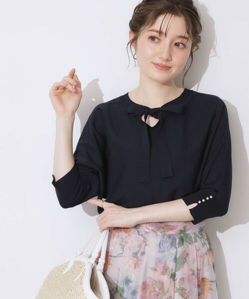 Couture Brooch / クチュールブローチ ニット・セーター | 前後2WAYサマードルマンニット | 詳細24