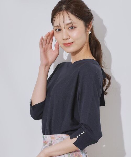 Couture Brooch / クチュールブローチ ニット・セーター | 前後2WAYサマードルマンニット | 詳細25