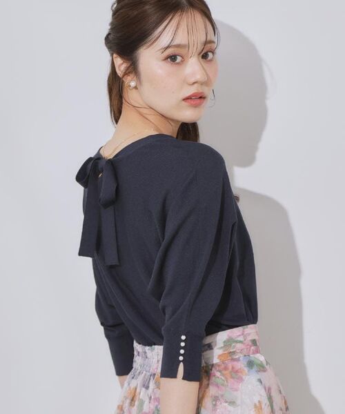 Couture Brooch / クチュールブローチ ニット・セーター | 前後2WAYサマードルマンニット | 詳細26