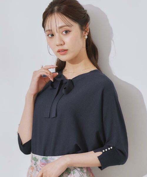 Couture Brooch / クチュールブローチ ニット・セーター | 前後2WAYサマードルマンニット | 詳細27