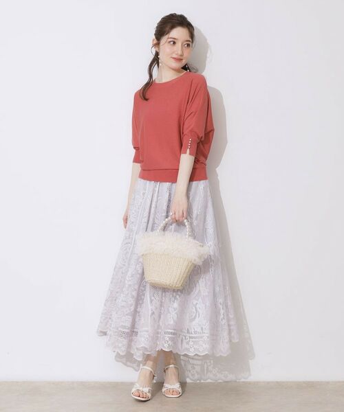 Couture Brooch / クチュールブローチ ニット・セーター | 前後2WAYサマードルマンニット | 詳細9