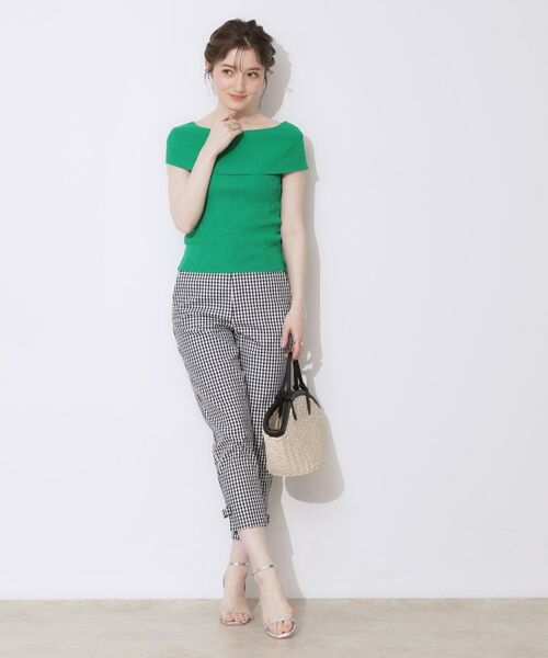 Couture Brooch / クチュールブローチ ニット・セーター | リブオフショルニット | 詳細11