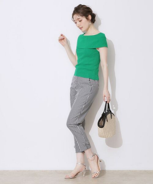 Couture Brooch / クチュールブローチ ニット・セーター | リブオフショルニット | 詳細12