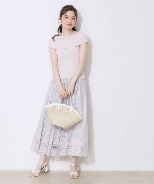 Couture Brooch / クチュールブローチ ニット・セーター | リブオフショルニット | 詳細25