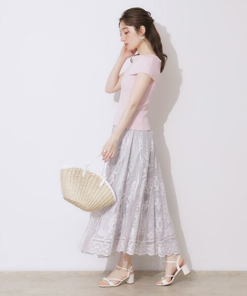 Couture Brooch / クチュールブローチ ニット・セーター | リブオフショルニット | 詳細26