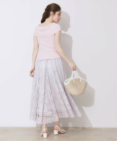 Couture Brooch / クチュールブローチ ニット・セーター | リブオフショルニット | 詳細27