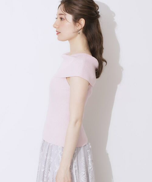 Couture Brooch / クチュールブローチ ニット・セーター | リブオフショルニット | 詳細30