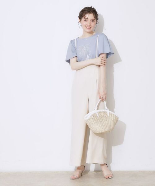 Couture Brooch / クチュールブローチ Tシャツ | 【接触冷感・UVカット】トゥシューズプリントTシャツ | 詳細21