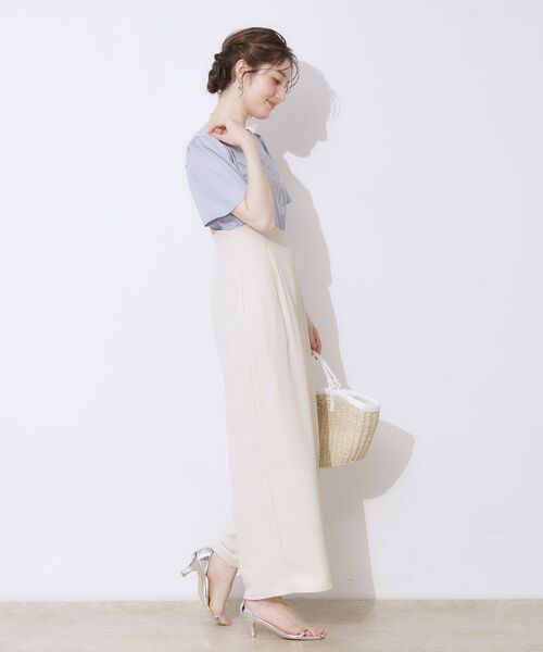 Couture Brooch / クチュールブローチ Tシャツ | 【接触冷感・UVカット】トゥシューズプリントTシャツ | 詳細22