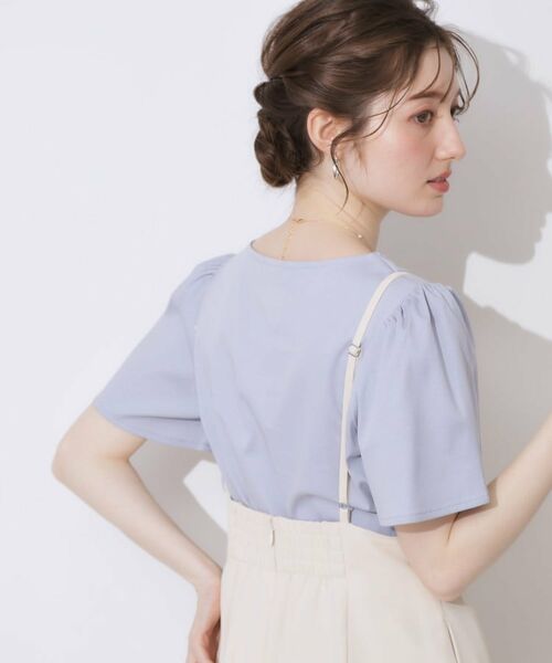 Couture Brooch / クチュールブローチ Tシャツ | 【接触冷感・UVカット】トゥシューズプリントTシャツ | 詳細26