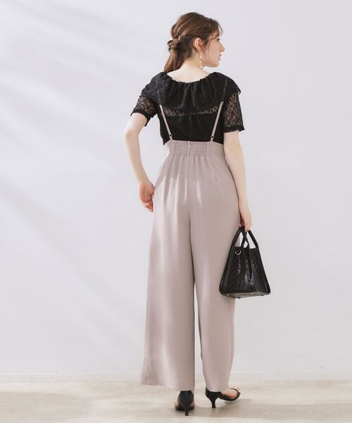 Couture Brooch / クチュールブローチ カットソー | レースフレアオフショルTOPS | 詳細13