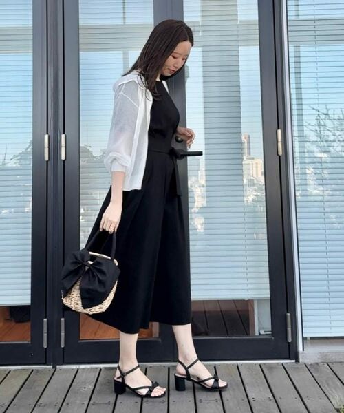 Couture Brooch / クチュールブローチ パーカー | 【上品な透け感・大人カジュアル】シアージップアップフーディー | 詳細11