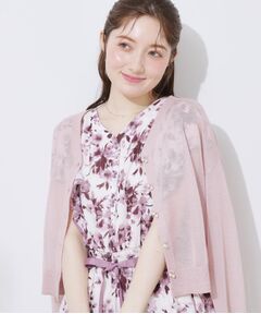 Naptime23ＦW　ニットカーディガンPINK Naptime23FWニットカーディガンPINK