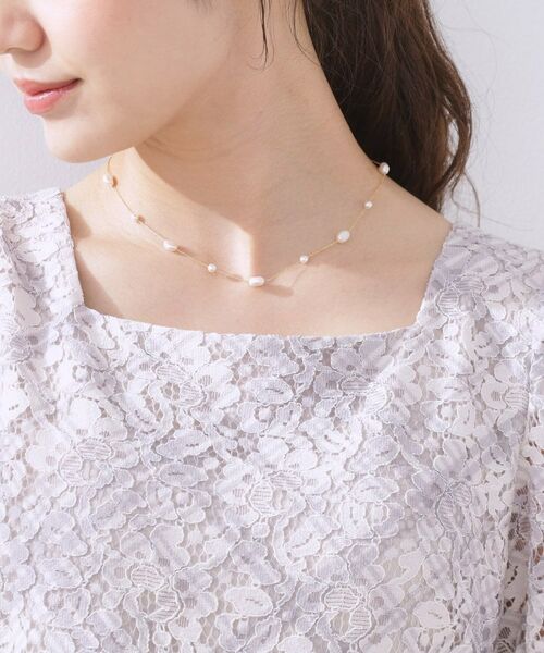 Couture Brooch / クチュールブローチ ロング・マキシ丈ワンピース | 【一枚で着映え・華やか】チェックプリント コードレースワンピース | 詳細30