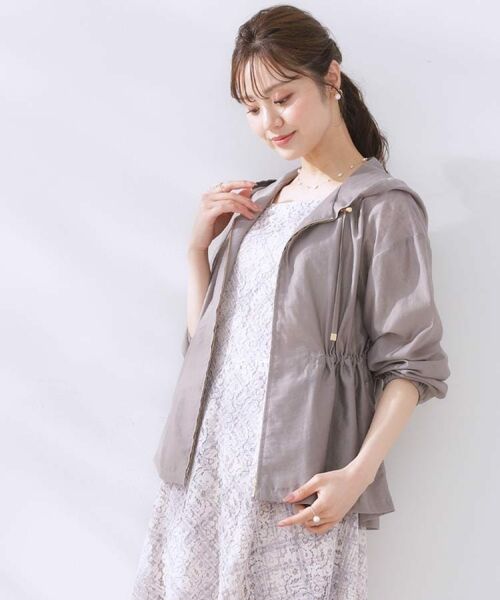 Couture Brooch / クチュールブローチ ロング・マキシ丈ワンピース | 【一枚で着映え・華やか】チェックプリント コードレースワンピース | 詳細9