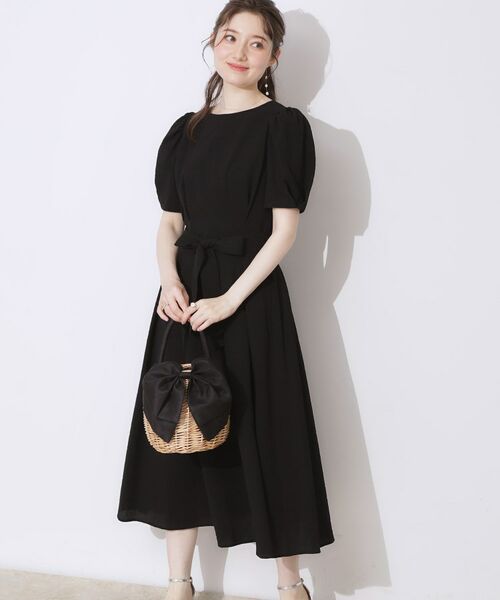 Couture Brooch / クチュールブローチ ロング・マキシ丈ワンピース | 【細見え・キレイめ】サッカータックワンピース | 詳細4