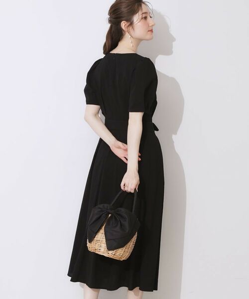 Couture Brooch / クチュールブローチ ロング・マキシ丈ワンピース | 【細見え・キレイめ】サッカータックワンピース | 詳細6