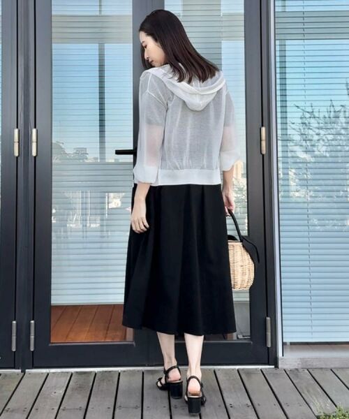 Couture Brooch / クチュールブローチ ロング・マキシ丈ワンピース | 【細見え・キレイめ】サッカータックワンピース | 詳細9