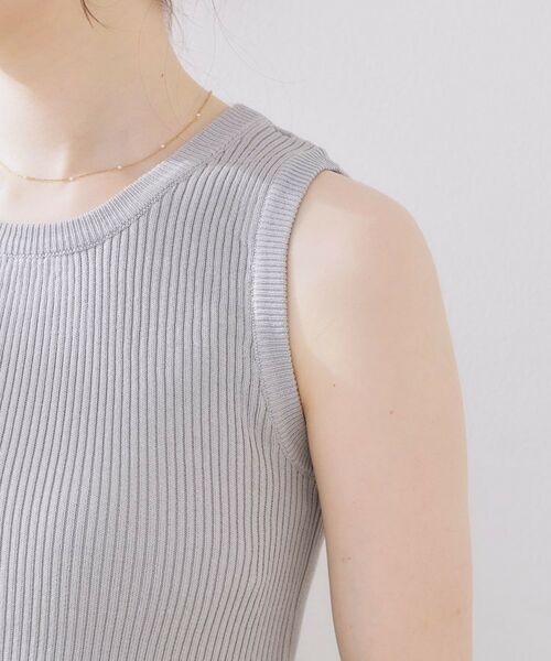 Couture Brooch / クチュールブローチ ロング・マキシ丈ワンピース | 布帛ドッキングニットワンピース | 詳細26