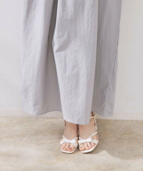 Couture Brooch / クチュールブローチ ロング・マキシ丈ワンピース | 布帛ドッキングニットワンピース | 詳細27