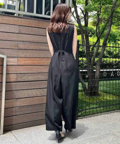 Couture Brooch / クチュールブローチ サロペット・オールインワン | 【一枚で着映える】レース切替デザインオールインワン | 詳細14