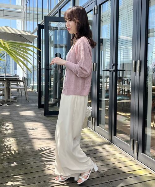 Couture Brooch / クチュールブローチ パンツ | 【マシンウォッシャブル・きれいめ】キャミロンパース | 詳細10