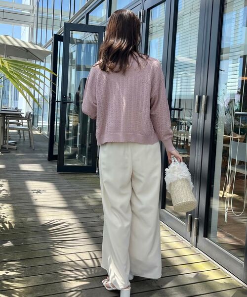 Couture Brooch / クチュールブローチ パンツ | 【マシンウォッシャブル・きれいめ】キャミロンパース | 詳細11