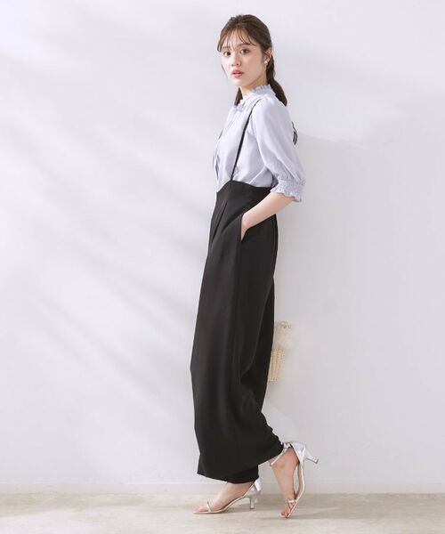 Couture Brooch / クチュールブローチ パンツ | 【マシンウォッシャブル・きれいめ】キャミロンパース | 詳細14