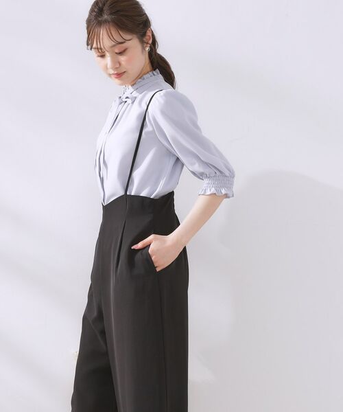 Couture Brooch / クチュールブローチ パンツ | 【マシンウォッシャブル・きれいめ】キャミロンパース | 詳細16