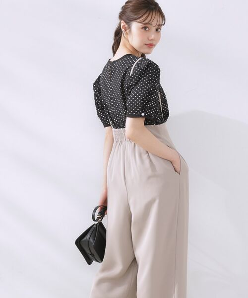 Couture Brooch / クチュールブローチ パンツ | 【マシンウォッシャブル・きれいめ】キャミロンパース | 詳細30