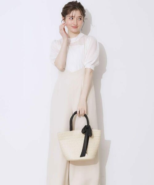 Couture Brooch / クチュールブローチ パンツ | 【マシンウォッシャブル・きれいめ】キャミロンパース | 詳細5