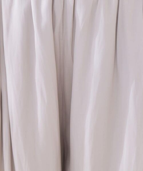 Couture Brooch / クチュールブローチ ショート・ハーフ・半端丈パンツ | パウダーサテンスカンツ | 詳細14