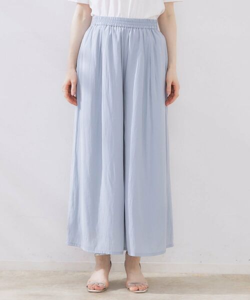 Couture Brooch / クチュールブローチ ショート・ハーフ・半端丈パンツ | パウダーサテンスカンツ | 詳細22