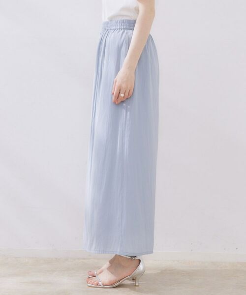 Couture Brooch / クチュールブローチ ショート・ハーフ・半端丈パンツ | パウダーサテンスカンツ | 詳細23