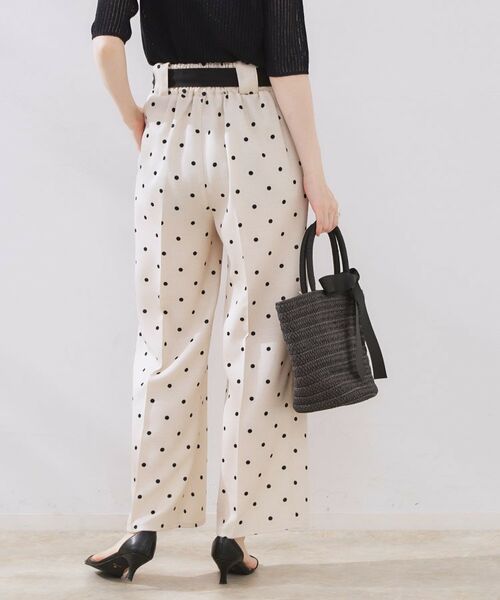 Couture Brooch / クチュールブローチ パンツ | 配色リボンドットパンツ | 詳細10